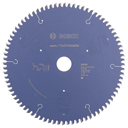 Bosch Çoklu Malzeme Kesimi İçin Daire Testeresi 250*30 mm 80 Diş Expert Multi Material 2608642494